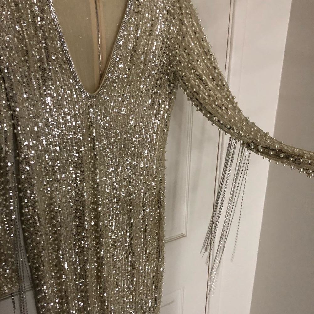 COPY - Amazing lace rhinestone mini dress